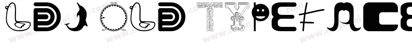 LDJ Old TypeFace字体转换
